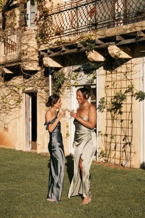 Kara Strapless Maxi Dress – Olive