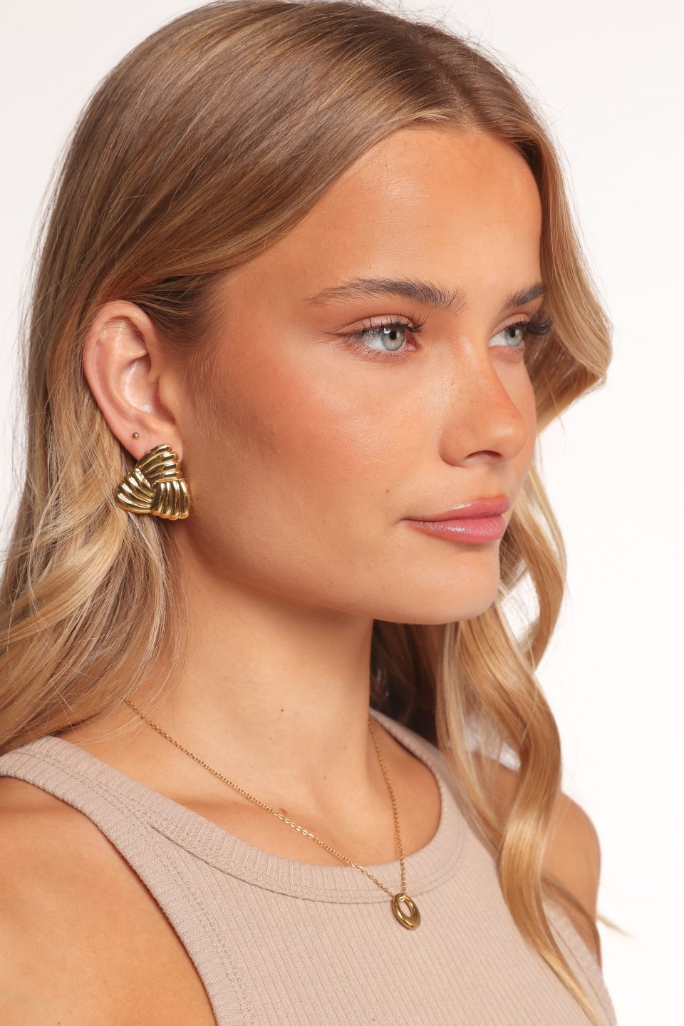 Katana Earrings - Gold