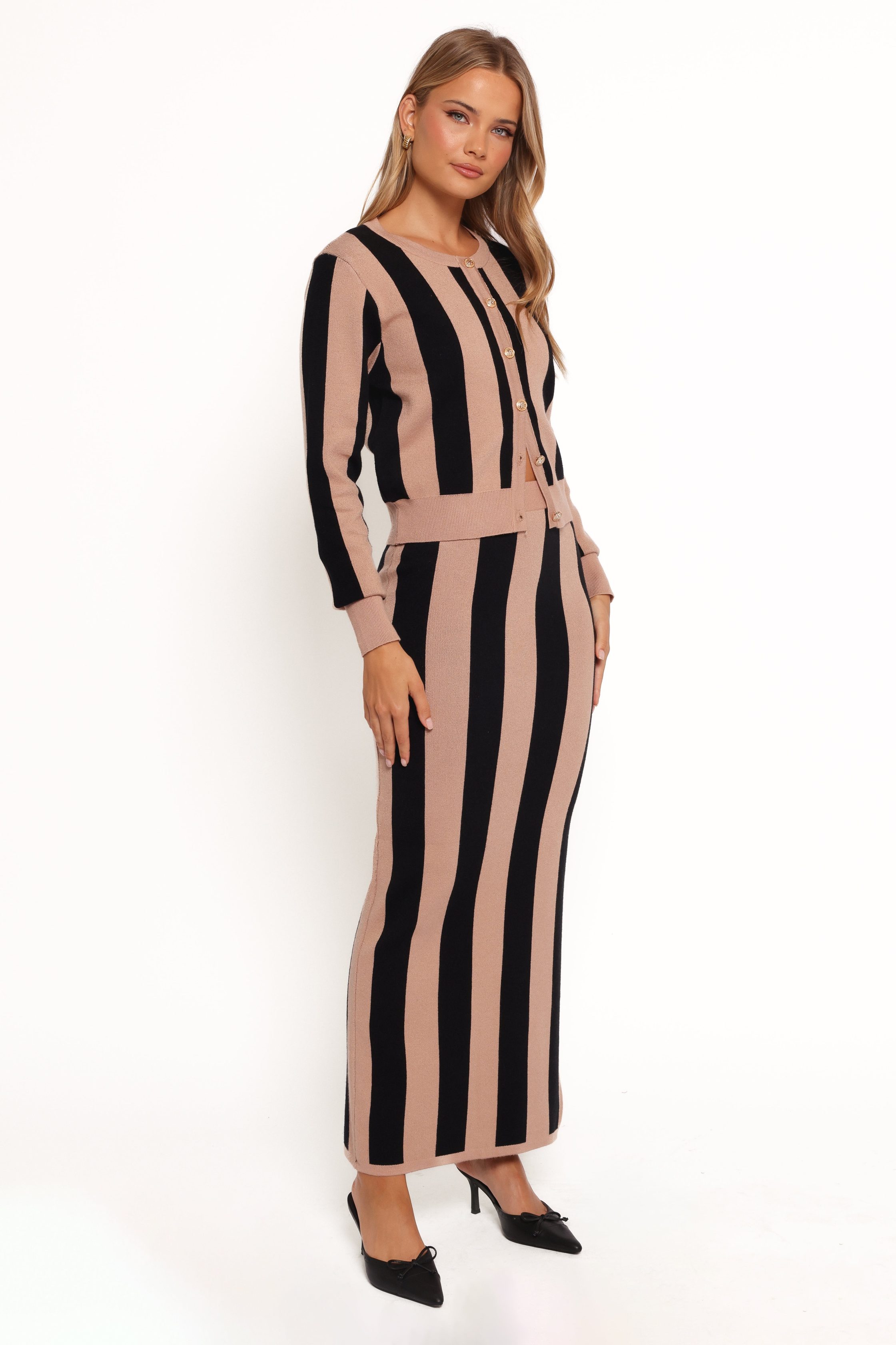 KatinKnitSkirtSet-BlackBrownStripe4-4