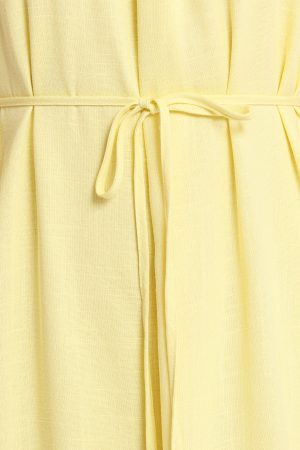 View Halterneck Maxi Dress – Lemon