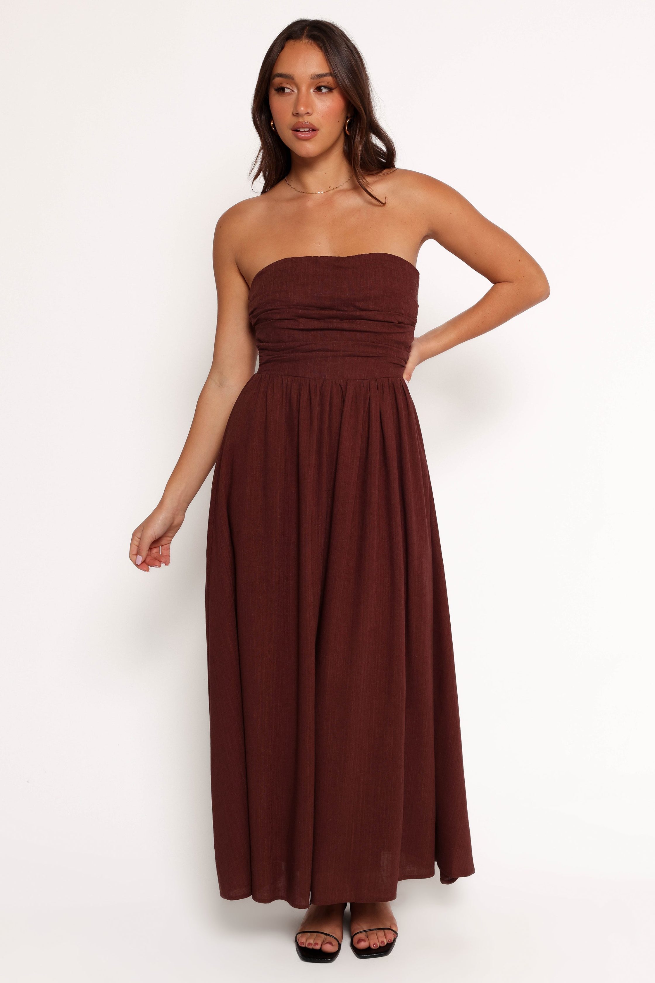 KaytStraplessDress-ChocolateBrown1-12
