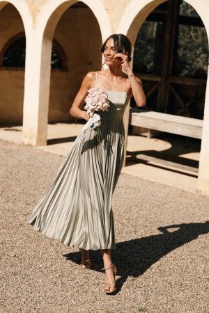 Keegan Maxi Dress – Olive