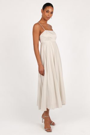 Keegan Maxi Dress – White