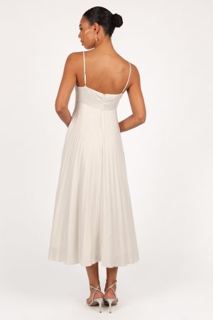 Keegan Maxi Dress – White