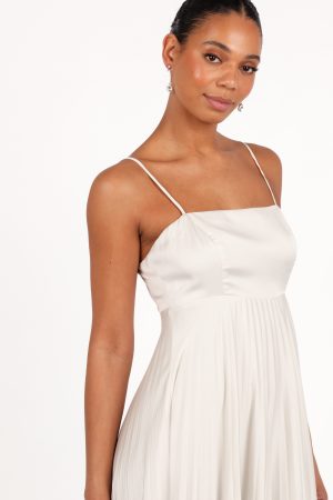 Keegan Maxi Dress – White