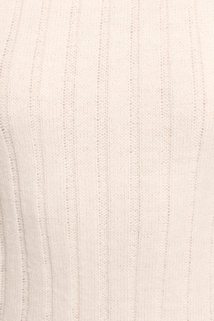 Kellie Knit Midi Dress – White