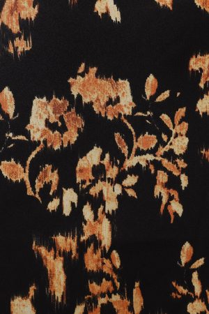 Kenna Satin Midi Skirt – Midnight Glow