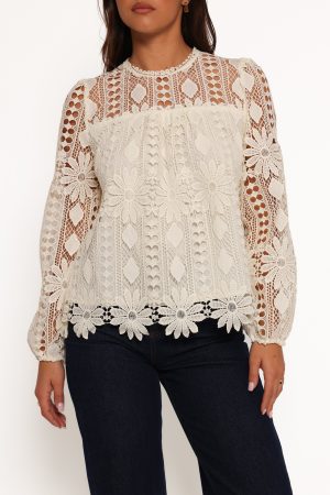 Kennedy Top – Cream