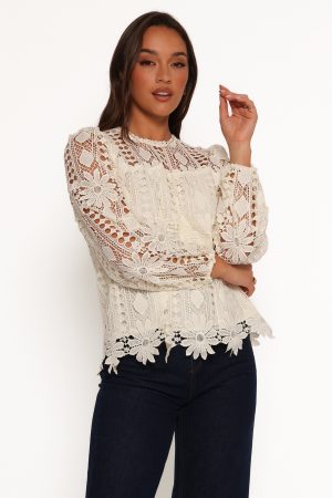 Kennedy Top – Cream