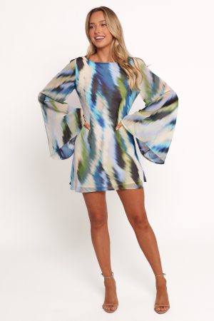 Kimber Mini Dress – Mirage Print