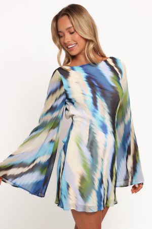 Kimber Mini Dress – Mirage Print