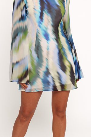 Kimber Mini Dress – Mirage Print