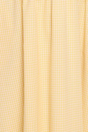 Kinslee Midi Dress – Yellow Gingham