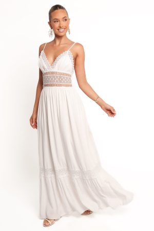 Kiran Maxi Dress – White