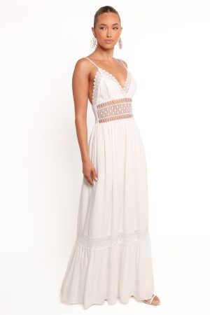 Kiran Maxi Dress – White