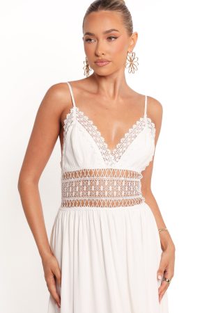 Kiran Maxi Dress – White