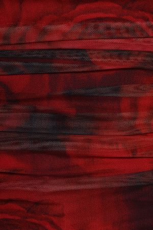 Koa Off Shoulder Top – Rose Print