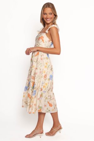 Laela Midi Dress – Floral