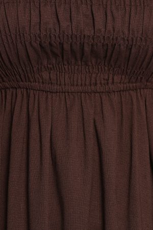 Lanna Maxi Dress – Chocolate