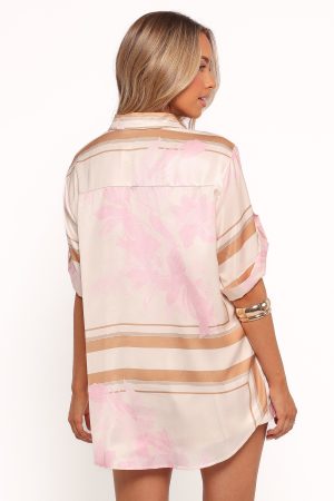 Lara Shirt – Pink Print