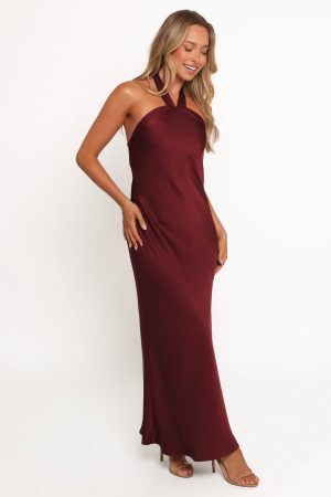 Larkin Maxi Dress – Plum