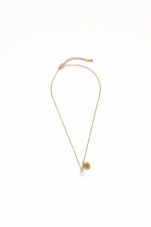 Lavinia Necklace – Gold/Pearl