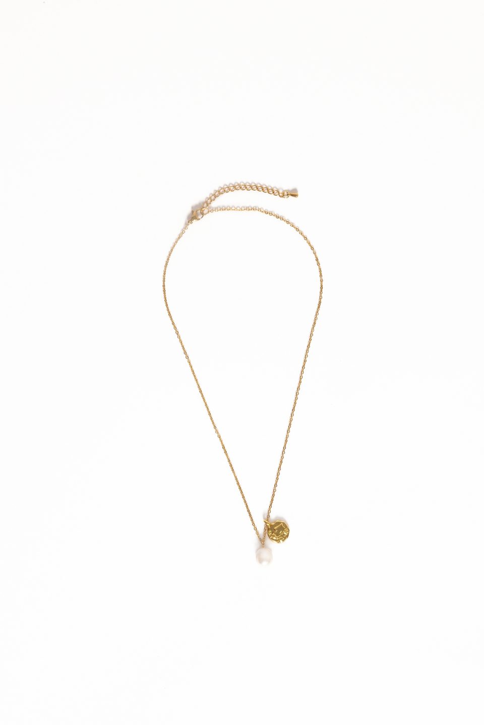 Lavinia Necklace - Gold/Pearl