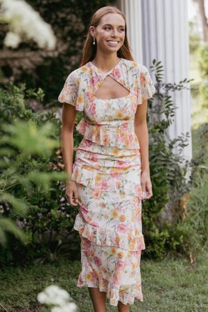 Leila Maxi Dress – Peony