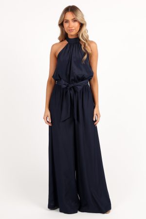 Lelia Jumpsuit – Navy