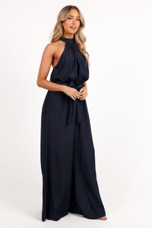 Lelia Jumpsuit – Navy