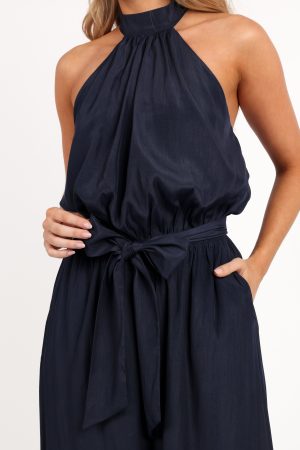 Lelia Jumpsuit – Navy