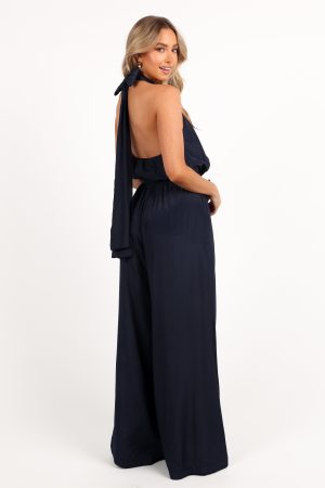 Lelia Jumpsuit – Navy