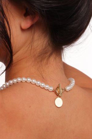 Leni Necklace – Pearl