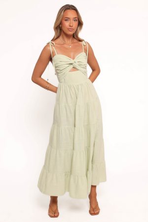 Lenny Maxi Dress – Sage