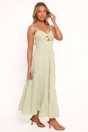 Lenny Maxi Dress – Sage