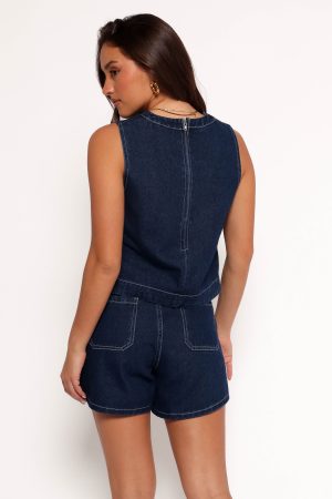 Levi Top – Dark Denim