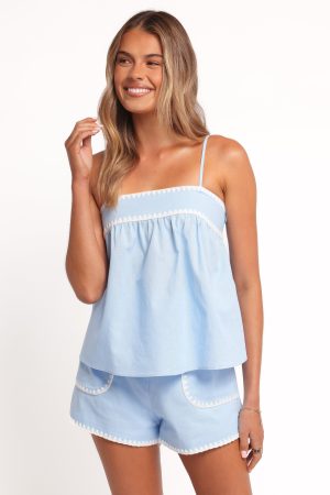 Lila Short Set – Blue