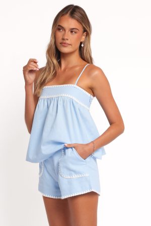 Lila Short Set – Blue