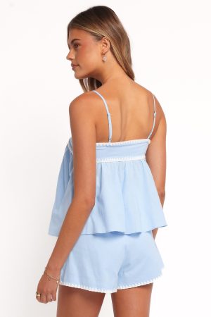 Lila Short Set – Blue