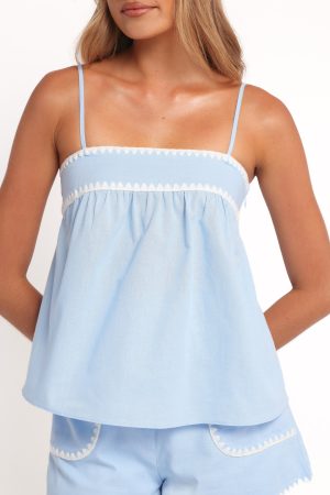 Lila Short Set – Blue