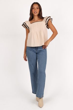 Lilliana Top – Ecru