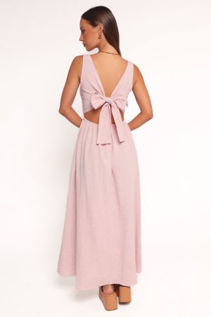 Lillie Maxi Dress – Pale Pink