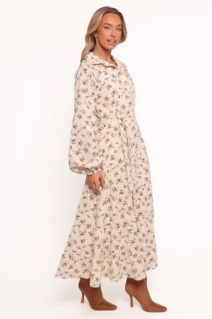Lincoln Long Sleeve Maxi Dress – Floral
