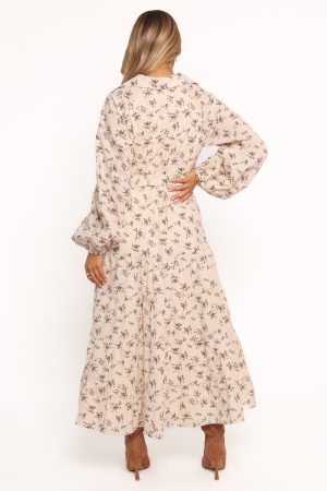 Lincoln Long Sleeve Maxi Dress – Floral