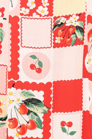 Loredana Mini Dress – Cherry