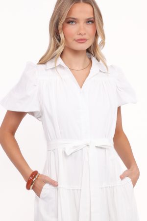 Louella Maxi Dress – White