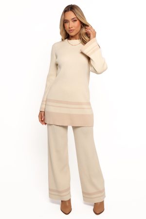 Lowell Top – White/Cream