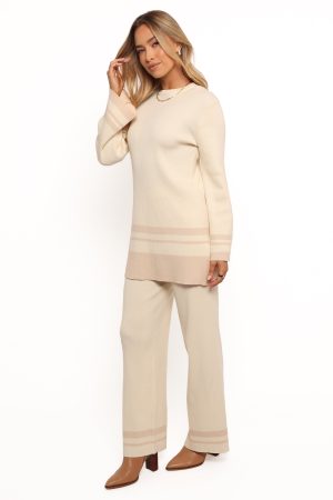 Lowell Pants – White/Cream