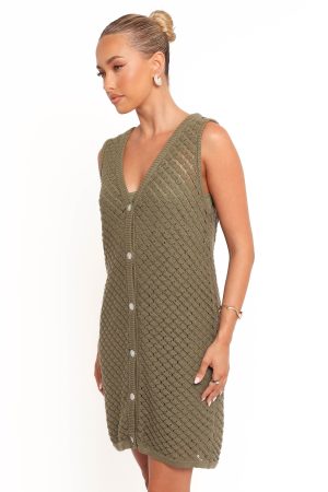 Luan Mini Dress – Olive