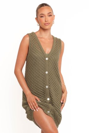 Luan Mini Dress – Olive